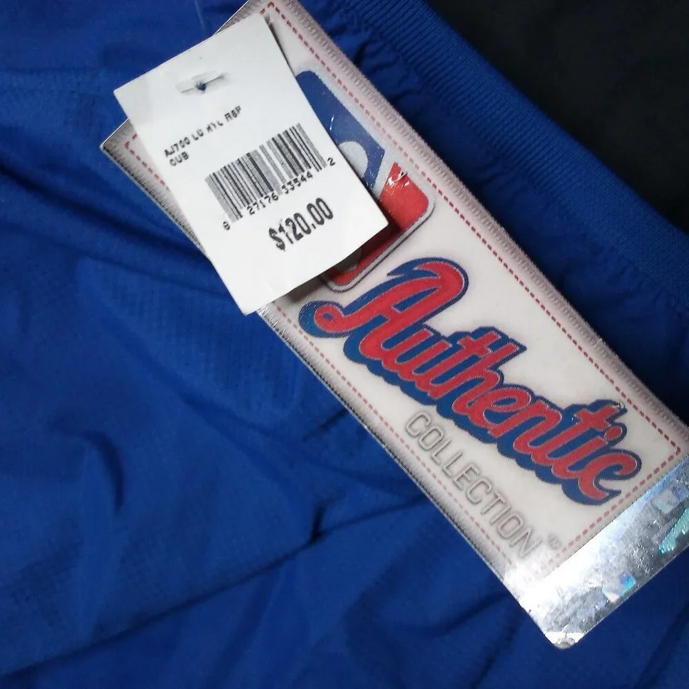 NWT Majestic Chicago Cubs Pullover Windbreaker Jacket